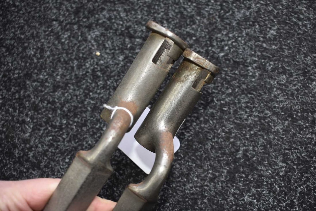 A BRITISH SOCKET BAYONET, - 2