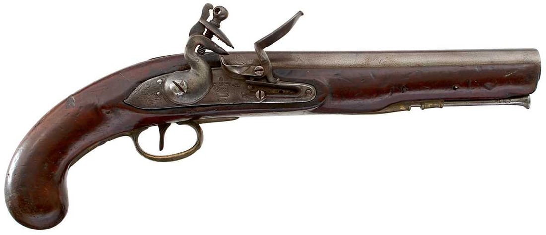OF WATERLOO INTEREST - A .750 CALIBRE FLINTLOCK HEAVY DRAGOON PISTOL TO THE ROYAL DRAGOONS, (1 of 20)