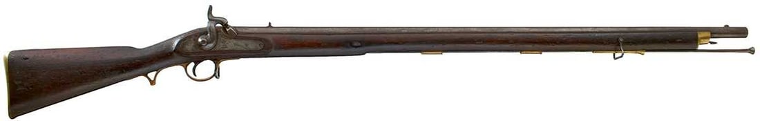 A .750 CALIBRE PERCUSSION EAST INDIA COMPANY PATTERN F SERVICE MUSKET, (1 of 14)