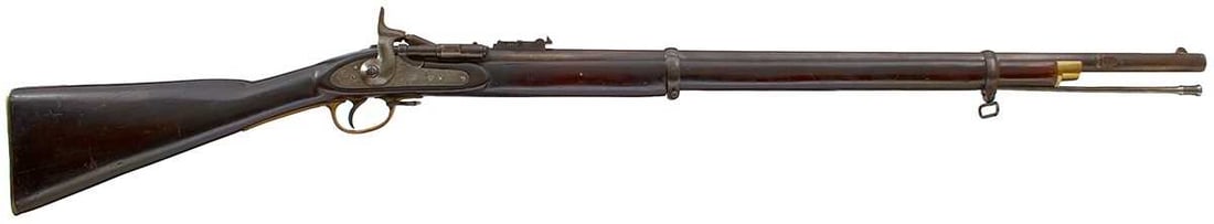 A RARE .577 OBSOLETE CALIBRE PATTERN 1858 SNIDER CONVERSION NAVAL RIFLE FOR NEW ZEALAND SERVICE, (1 of 16)