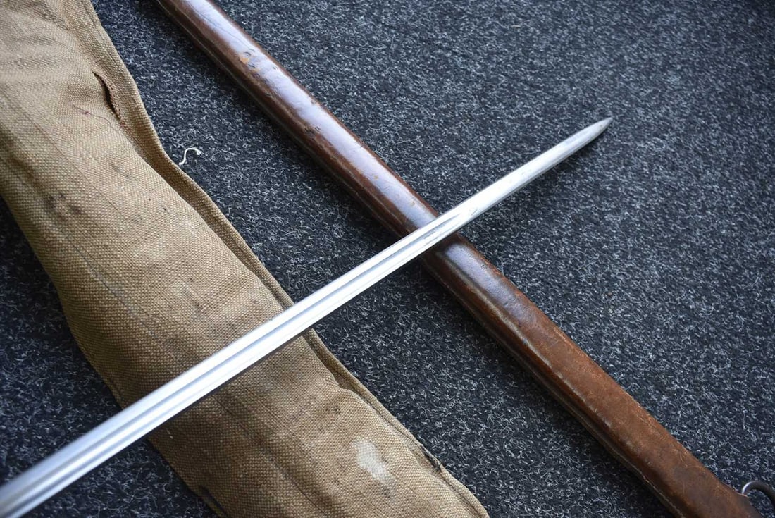 A SCARCE 1908 PATTERN CAVALRY TROOPER'S SWORD ENSEMBLE, - 12