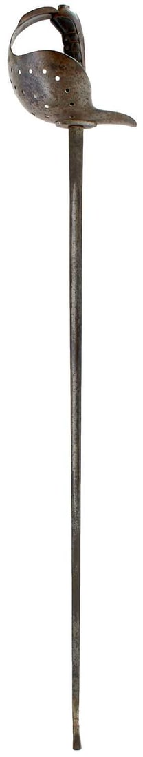 A GYMNASIUM TRAINING SWORD, (1 of 9)