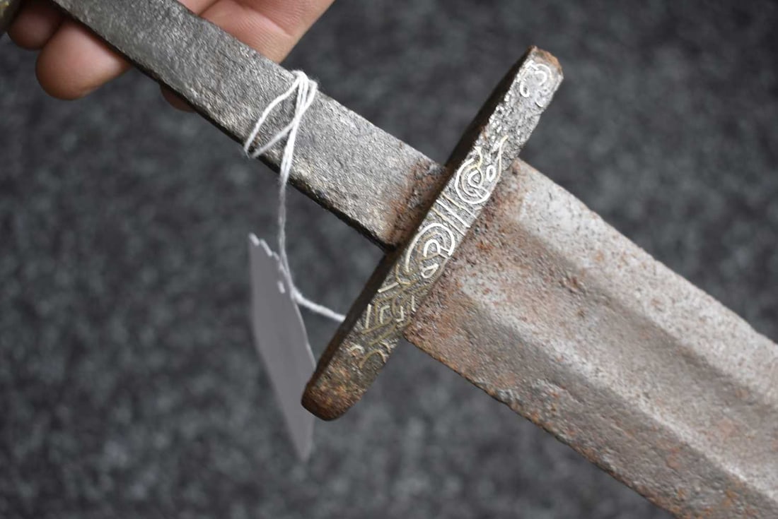 A VIKING SWORD, - 6