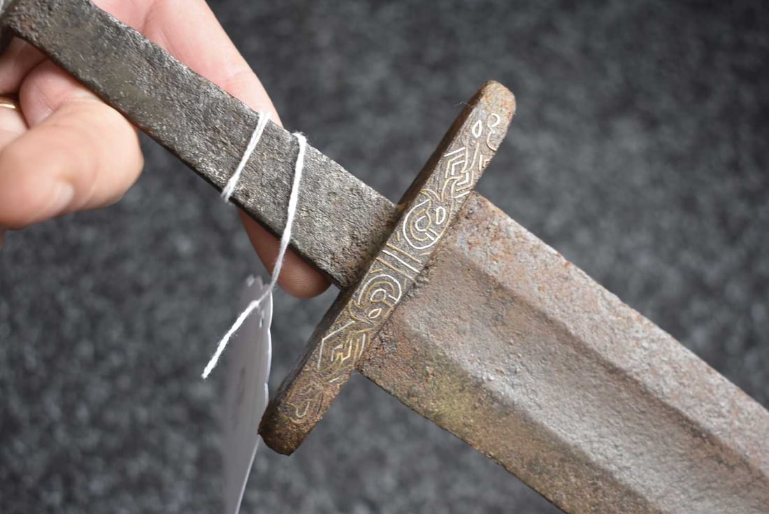 A VIKING SWORD, - 7