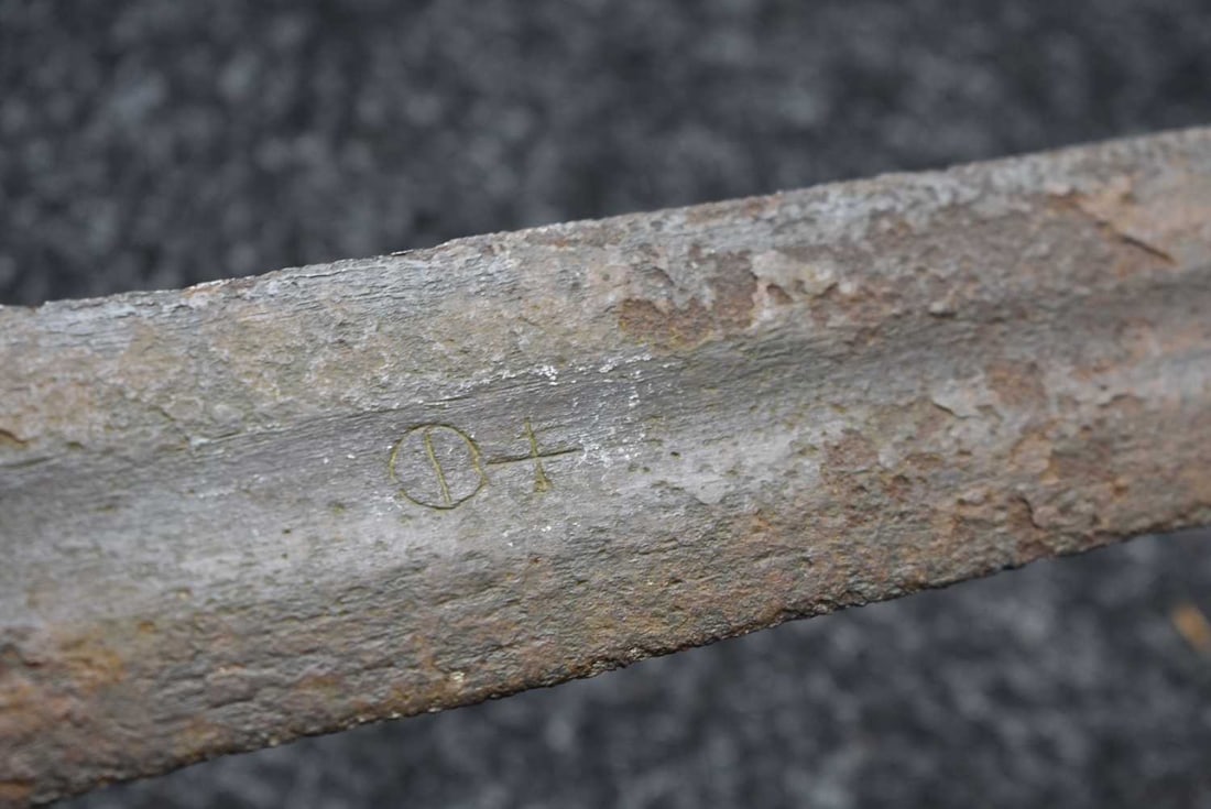 A MEDIEVAL SWORD, - 4