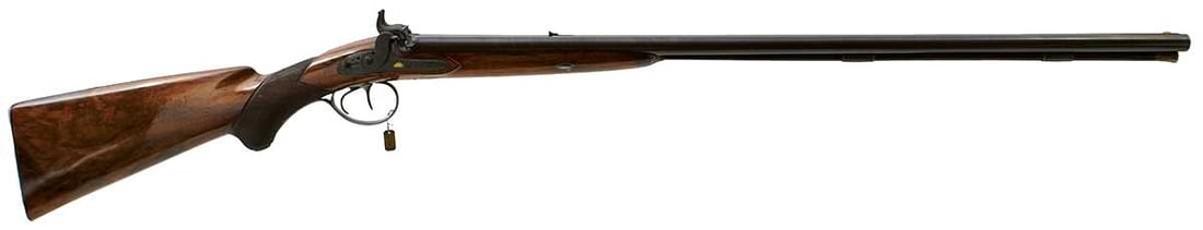 OF ROYAL INTEREST: WILLIAM THE FOURTH?S DOUBLE BARRELLED 20-BORE COMBINATION RIFLE AND SPORTING GUN (1 of 16)