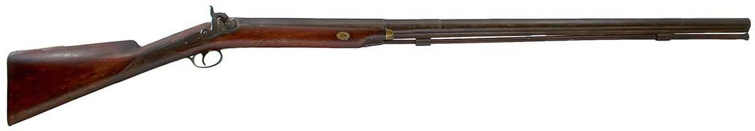 AN 11-BORE PERCUSSION SPORTING GUN FOR SHOT OR BALL, (1 of 16)