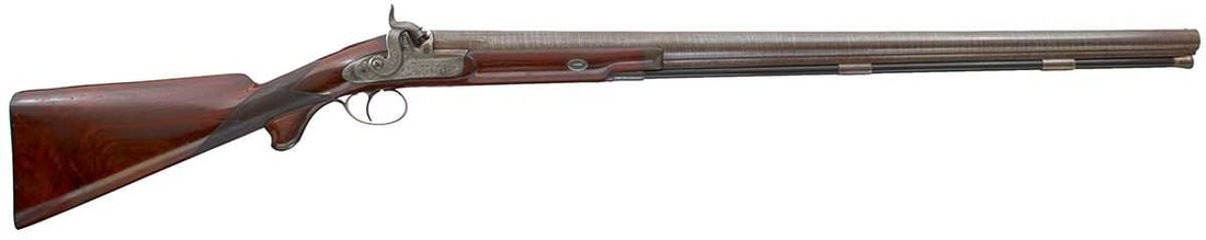 A 10-BORE SINGLE BARRELLED PERCUSSION SPORTING GUN BY WESTLEY RICHARDS FOR LIVE PIGEON, (1 of 15)