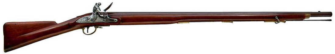 A CLEAN .750 CALIBRE FLINTLOCK BROWN BESS BY SARGANT & SON, (1 of 15)