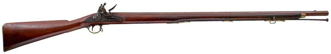 A GOOD .650 CALIBRE PATTERN 1817 NEW LAND OFFICER?S CADET FLINTLOCK CARBINE BY BRANDER & POTTS, (1 of 14)