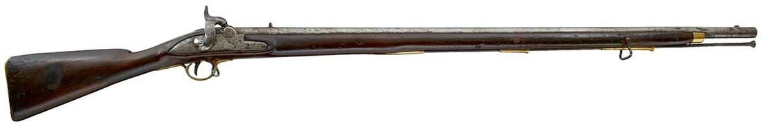 A .750 CALIBRE EAST INDIA COMPANY PERCUSSION SERVICE MUSKET OF PATTERN A, (1 of 15)