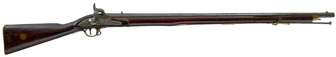 A .750 CALIBRE EAST INDIA COMPANY PERCUSSION SERVICE MUSKET OF PATTERN B, (1 of 16)
