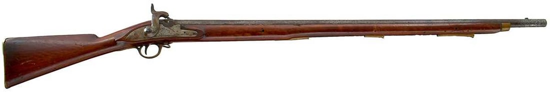A .750 CALIBRE EAST INDIA COMPANY PERCUSSION SERVICE MUSKET OF PATTERN B, (1 of 16)