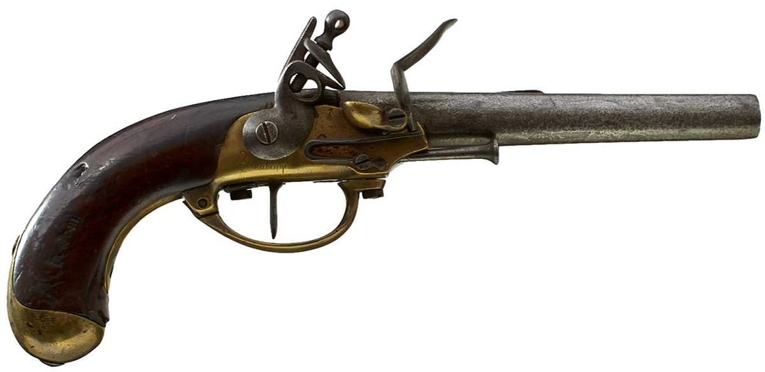 AN M1777 FLINTLOCK CAVALRY PISTOL, (1 of 10)