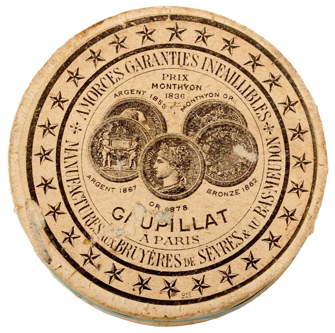 A BOX OF FOURTEEN PERCUSSION CAP TINS,: to include Joyce, Eley, Holland & Holland etc. (14)