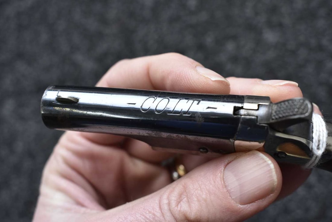 A .41 RIMFIRE THIRD MODEL COLT DERINGER, - 5