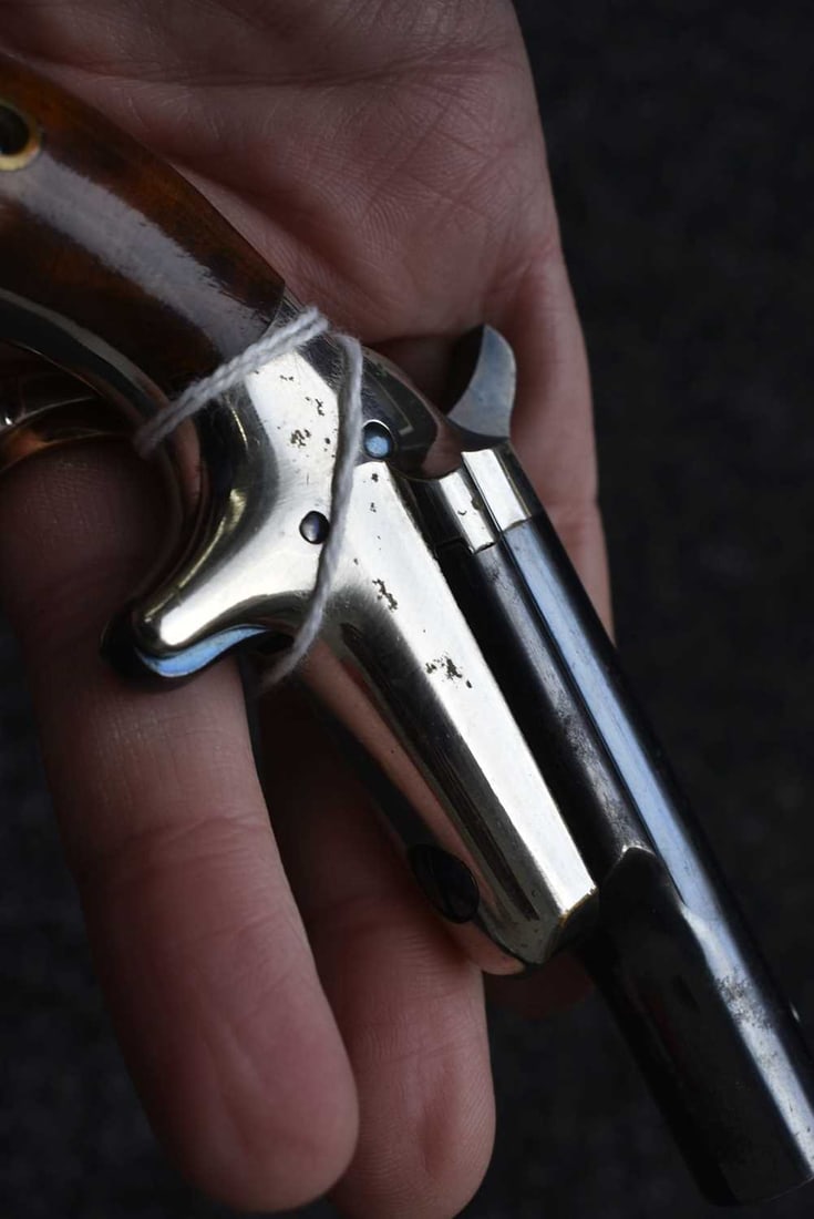 A .41 RIMFIRE THIRD MODEL COLT DERINGER, - 9