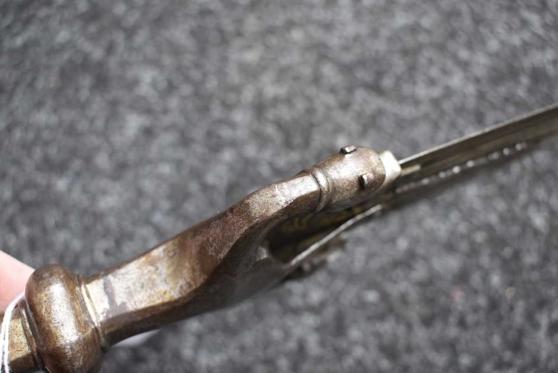 A MOST INTERESTING TEMPLE DAGGER, - 12