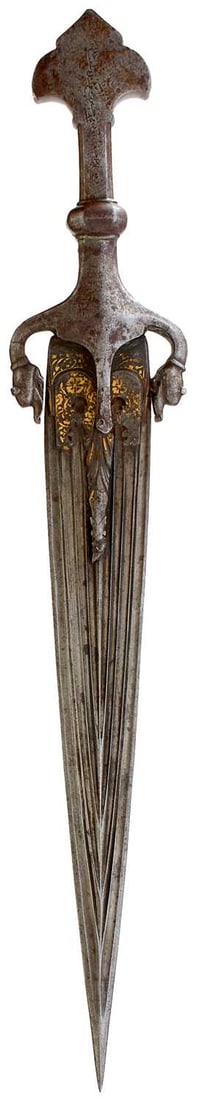 A MOST INTERESTING TEMPLE DAGGER, (1 of 16)