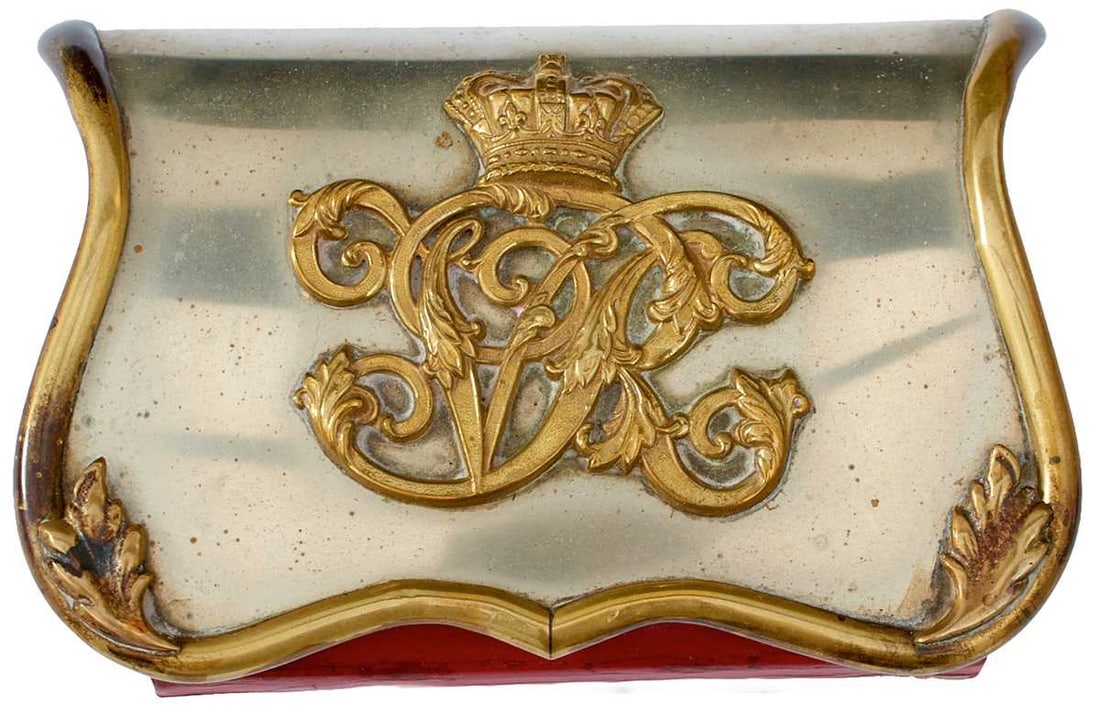 A VICTORIAN SHOULDER BELT AND POUCH, (1 of 11)