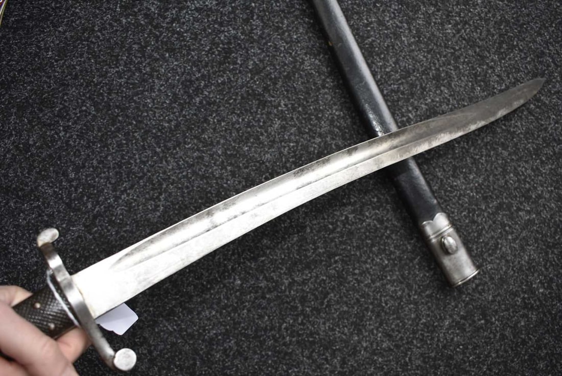 AN 1856 PATTERN SWORD BAYONET, - 11