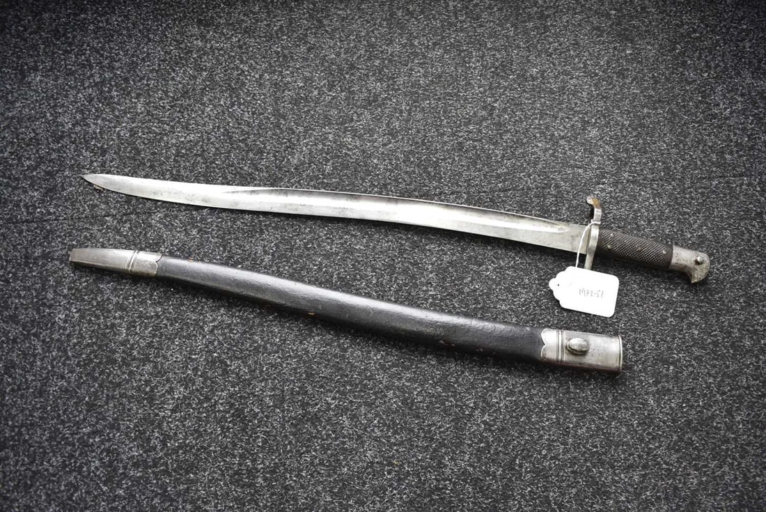 AN 1856 PATTERN SWORD BAYONET, - 9