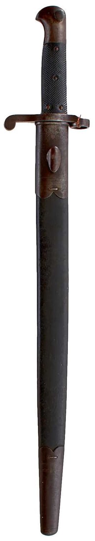 AN 1887 PATTERN MARTINI HENRY RIFLE BAYONET, (1 of 11)