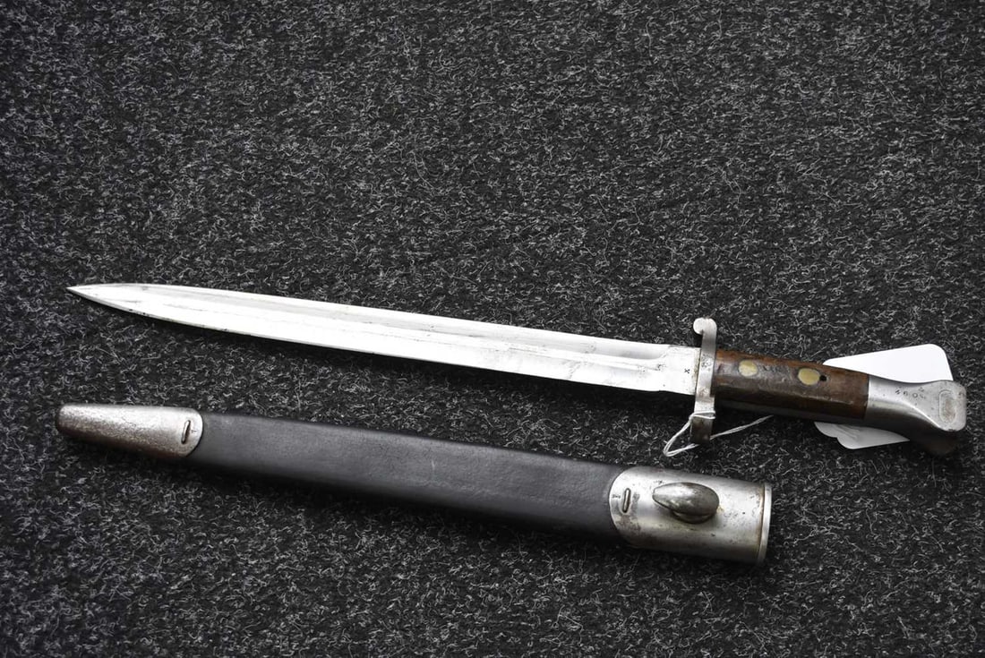 AN 1888 MKI PATTERN SECOND TYPE BAYONET, - 9
