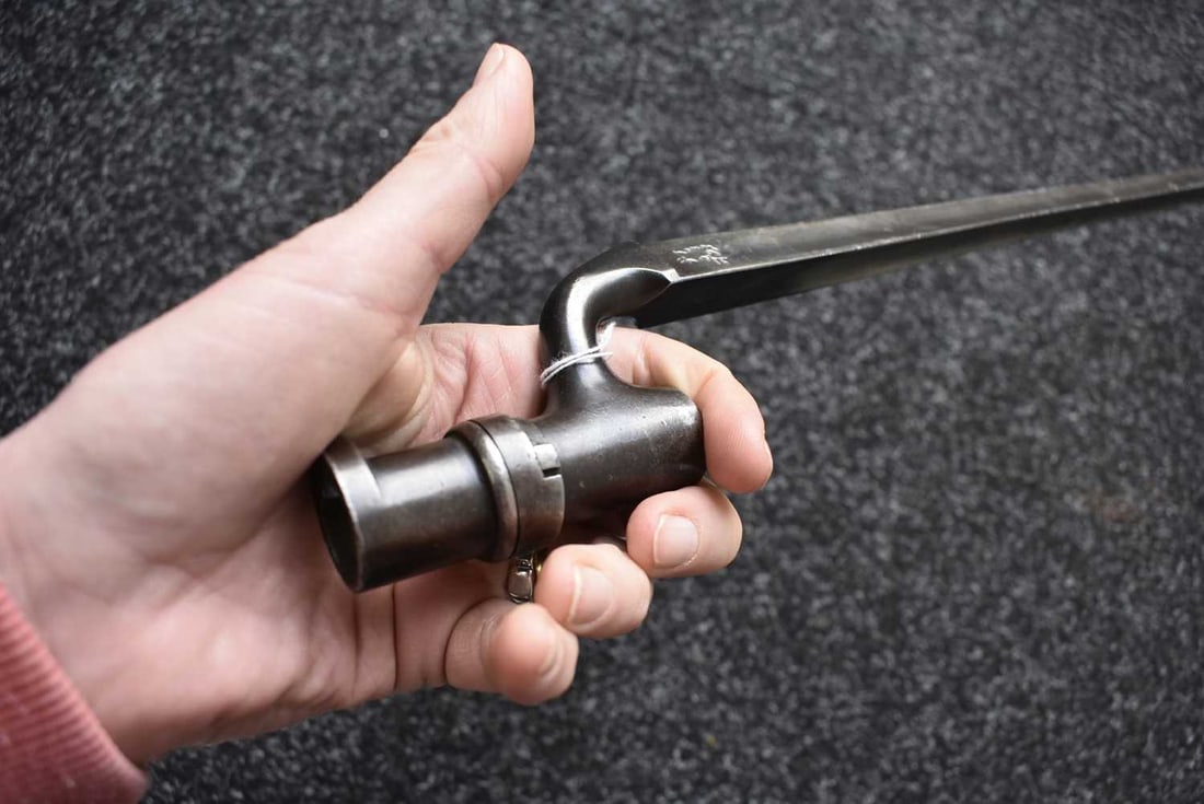 A PATTERN 1876 MARTINI HENRY SOCKET BAYONET, - 2