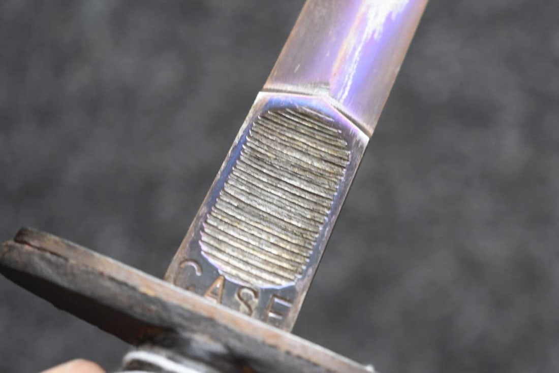 A CASE FIGHTING KNIFE, - 2