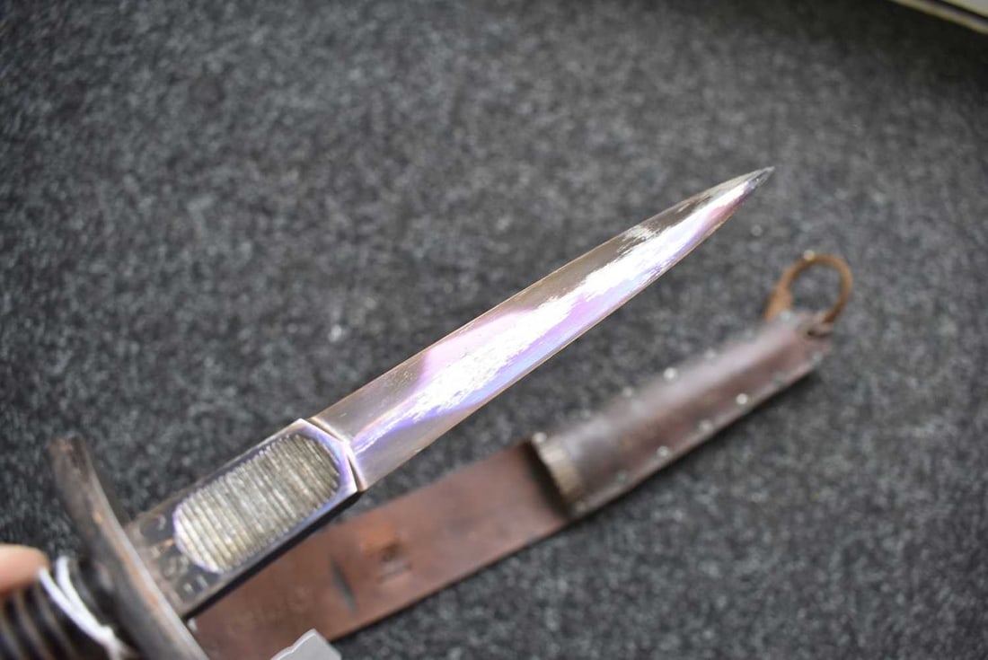 A CASE FIGHTING KNIFE, - 3
