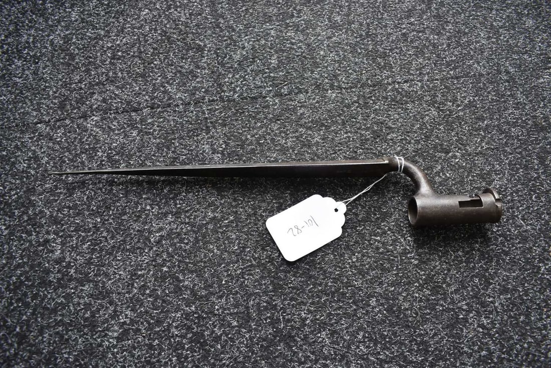 FIVE VARIOUS SOCKET BAYONETS, - 4