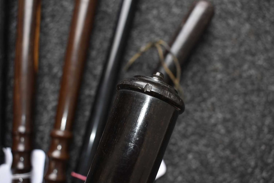 SIX VARIOUS TRUNCHEONS, - 2