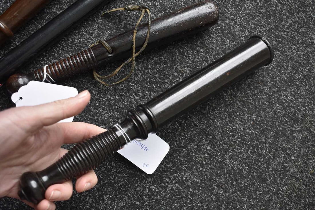 SIX VARIOUS TRUNCHEONS, - 7