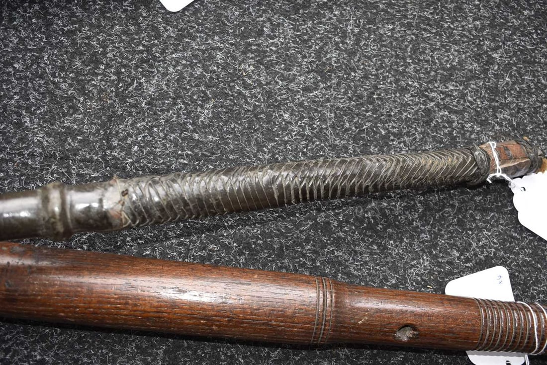 TWO VARIOUS COSHES, - 9