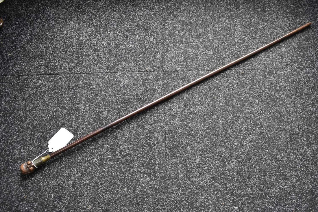 A JAPANESE WALKING STICK, - 4