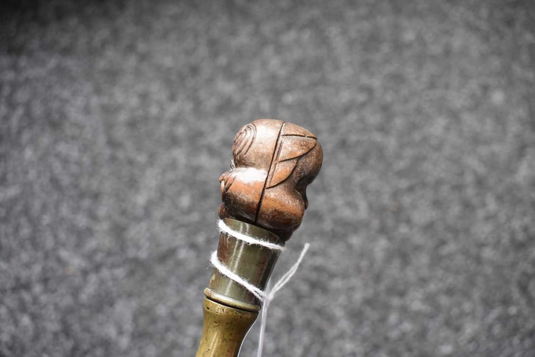 A JAPANESE WALKING STICK, - 5