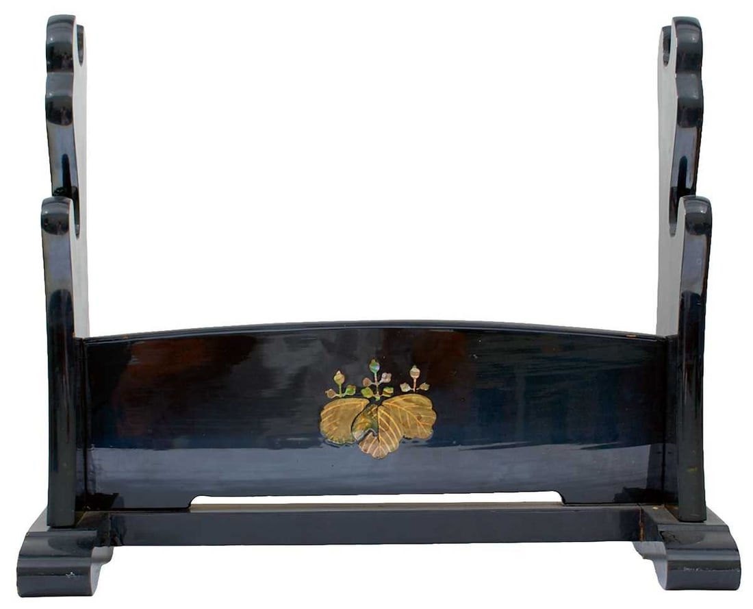 A JAPANESE SWORD STAND, (1 of 9)