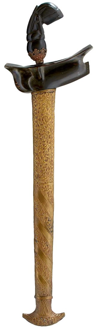 A 19TH CENTURY INDONESIAN KRIS, (1 of 9)