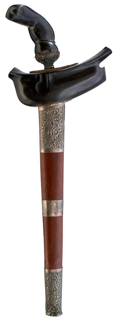 A LATE 19TH CENTURY INDONESIAN KRIS, (1 of 10)