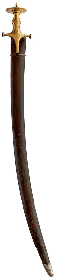 A 19TH CENTURY INDIAN TULWAR, (1 of 13)