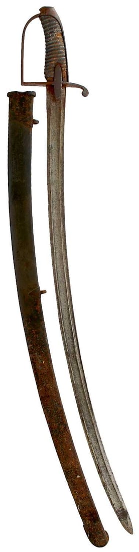 A 1788 PATTERN CAVALRY TROOPER'S SWORD, (1 of 18)
