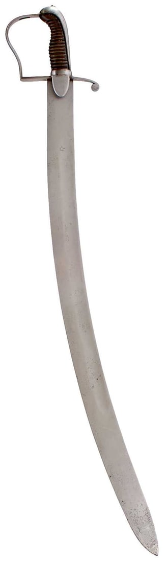 AN INTERESTING 1796 PATTERN LIGHT CAVALRY SABRE WITH TROPHY BLADE, (1 of 8)