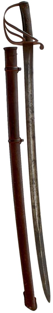 AN 1853 PATTERN CAVALRY TROOPER'S SWORD TO THE ROYAL HORSE ARTILLERY, (1 of 18)