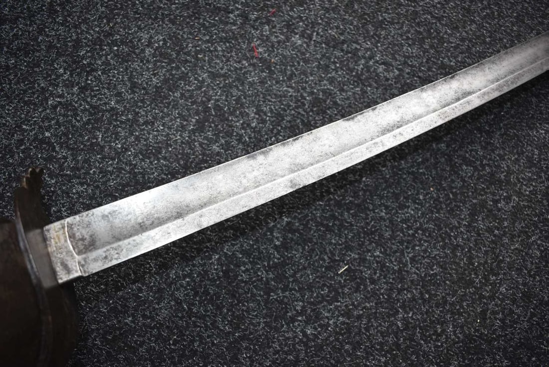A PRUSSIAN NAVAL CUTLASS, - 15