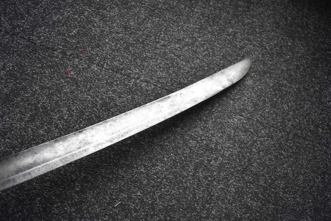 A PRUSSIAN NAVAL CUTLASS, - 18
