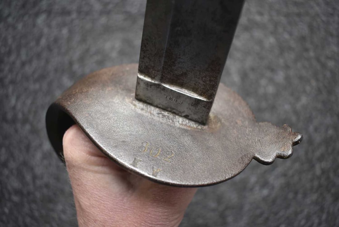A PRUSSIAN NAVAL CUTLASS, - 4