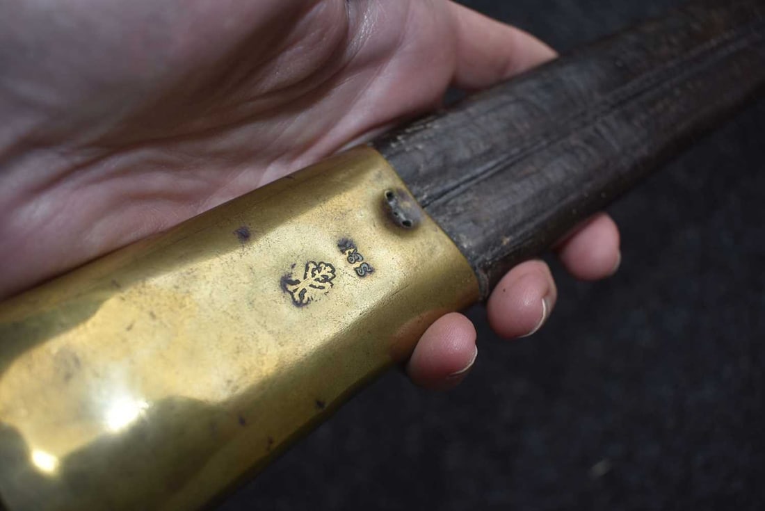 A PRUSSIAN NAVAL CUTLASS, - 7