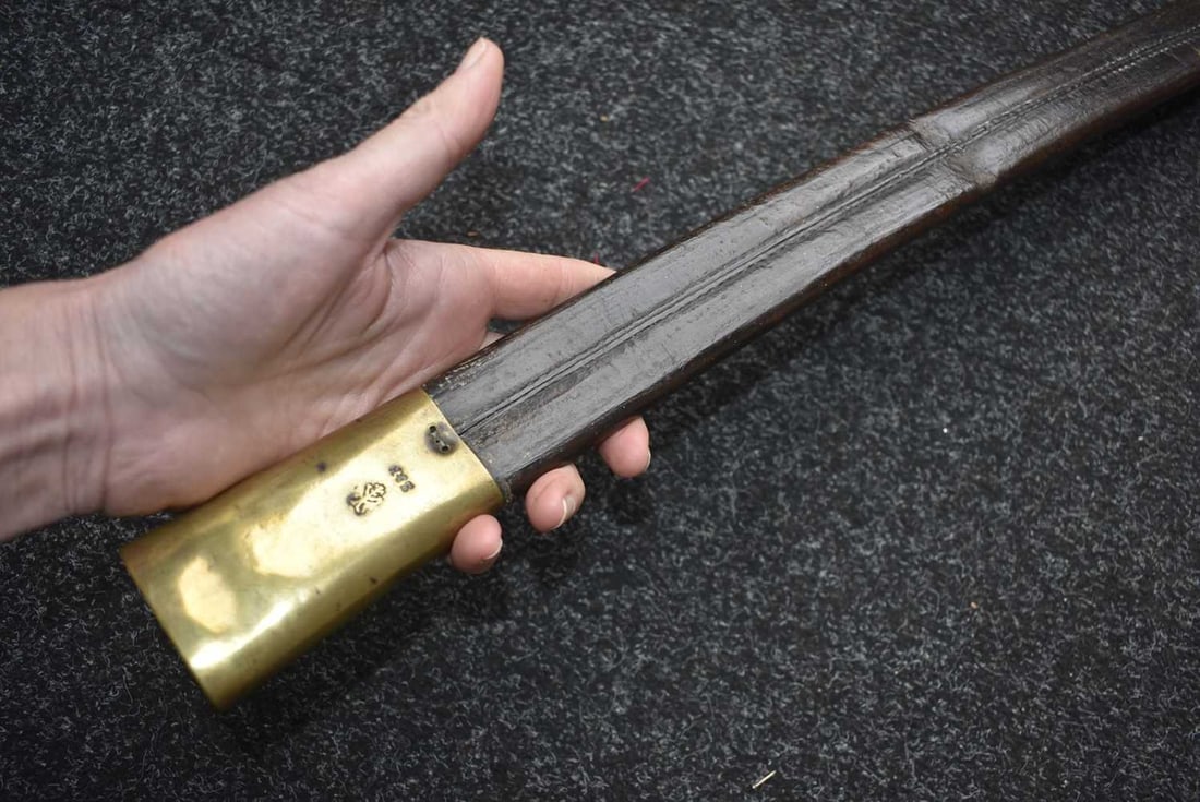 A PRUSSIAN NAVAL CUTLASS, - 8