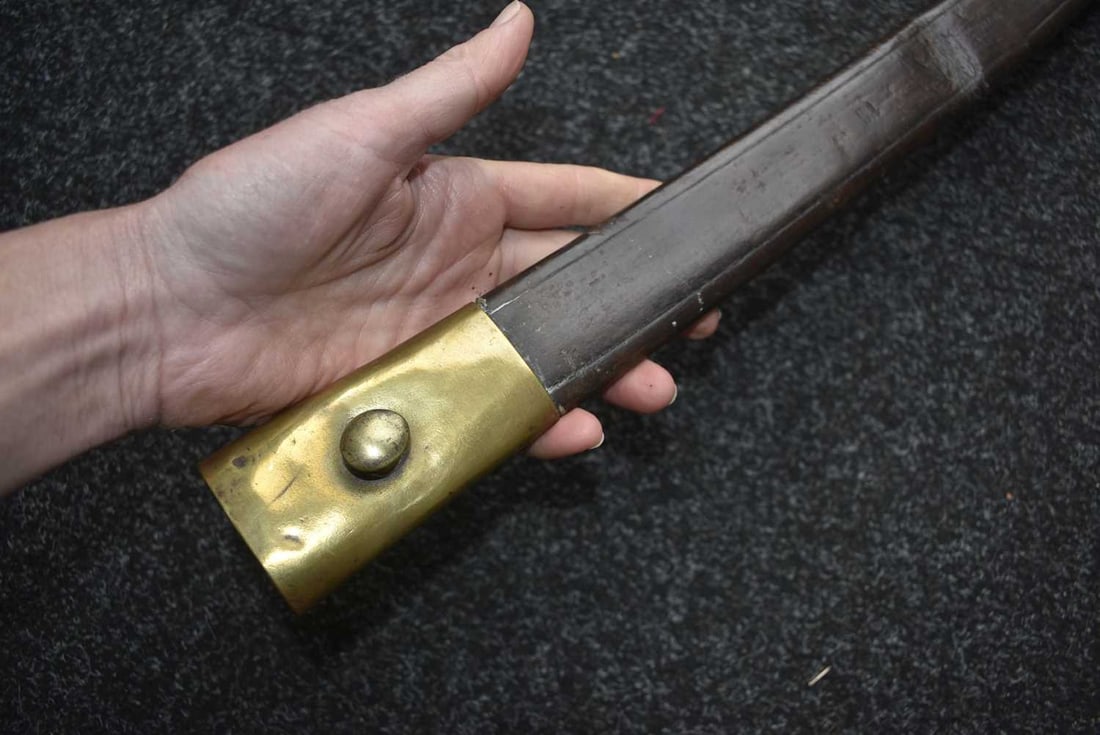 A PRUSSIAN NAVAL CUTLASS, - 9